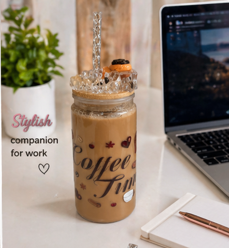 Snow Globe Tumbler ❄️ Personalized coffee effect Cup 16oz