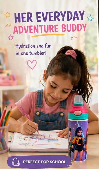 Personalized Kids Tumbler 12 oz
